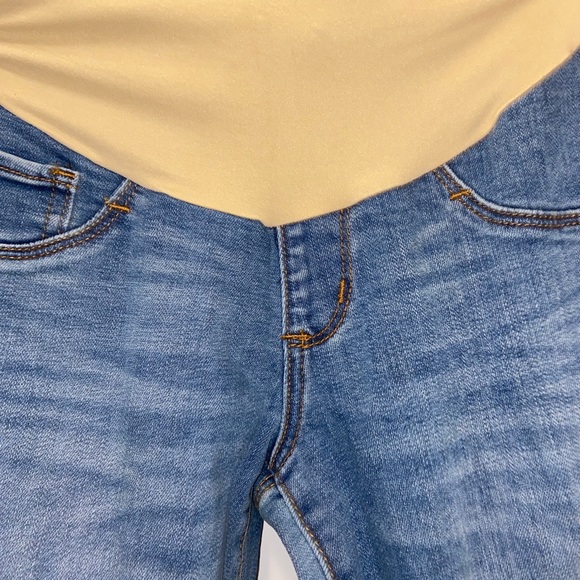 92154 Secret Fit Belly Indigo Blue PS Maternity Jeans Pants - Picture 5 of 11